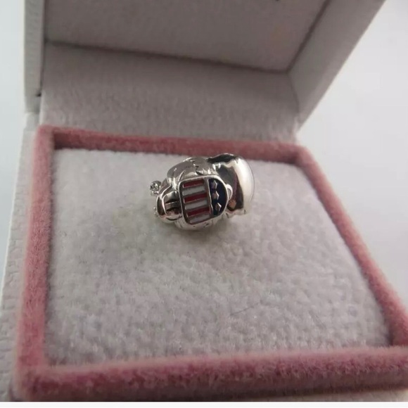 Pandora Eagle Charm American Bald Eagle Charm USA Charm US Charm #799029C01 (T4) - Picture 3 of 4